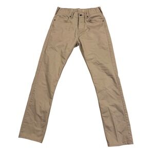 Patagonia Iron Clad Organic Cotton Khaki Pants Mens 30x34 Tan Straight Leg